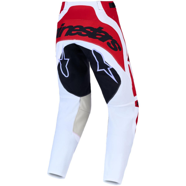 Tenue Alpinestars Techstar Maven rouge/blanc | Oxmoto