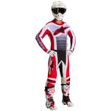 Tenue Alpinestars Techstar Maven rouge/blanc | Oxmoto