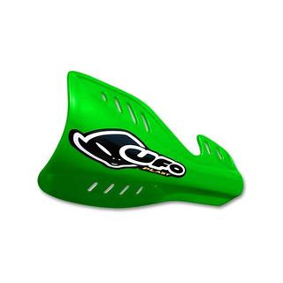 Protège-mains UFO vert KX Kawasaki KX250F | Oxmoto