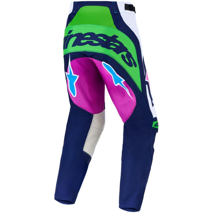 Tenue Alpinestars Techstar Maven blanc/bleu | Oxmoto