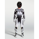 Tenue Alpinestars Techstar Swan blanc/noir | Oxmoto