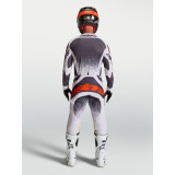 Tenue Alpinestars Techstar Swan blanc/gris | Oxmoto