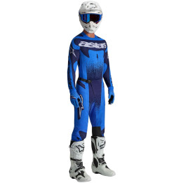 Tenue Alpinestars Techstar Swan bleu | Oxmoto