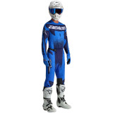 Tenue Alpinestars Techstar Swan bleu | Oxmoto