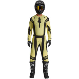 Tenue Alpinestars Techstar Atrox jaune/noir | Oxmoto