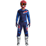 Tenue Alpinestars Racer Hunt bleu/rouge | Oxmoto