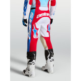 Tenue Alpinestars Racer Hunt blanc/rouge | Oxmoto