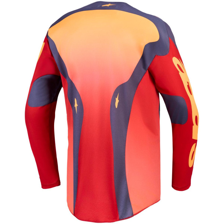 Tenue Alpinestars Racer Hunt rouge/gris | Oxmoto