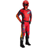 Tenue Alpinestars Racer Hunt rouge/gris | Oxmoto