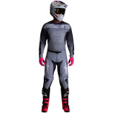 Tenue Alpinestars Racer Amber gris/blanc | Oxmoto
