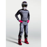 Tenue Alpinestars Racer Amber gris/blanc | Oxmoto