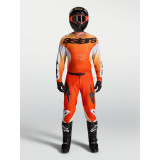 Tenue Alpinestars Racer Amber orange/blanc | Oxmoto