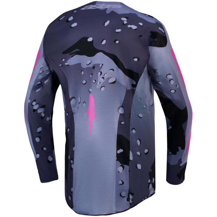 Tenue Alpinestars Racer Lone gris/violet | Oxmoto