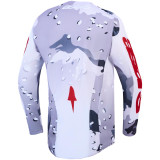 Tenue Alpinestars Racer Air Lone gris/blanc | Oxmoto