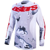 Tenue Alpinestars Racer Air Lone gris/blanc | Oxmoto