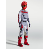 Tenue Alpinestars Racer Air Lone gris/blanc | Oxmoto