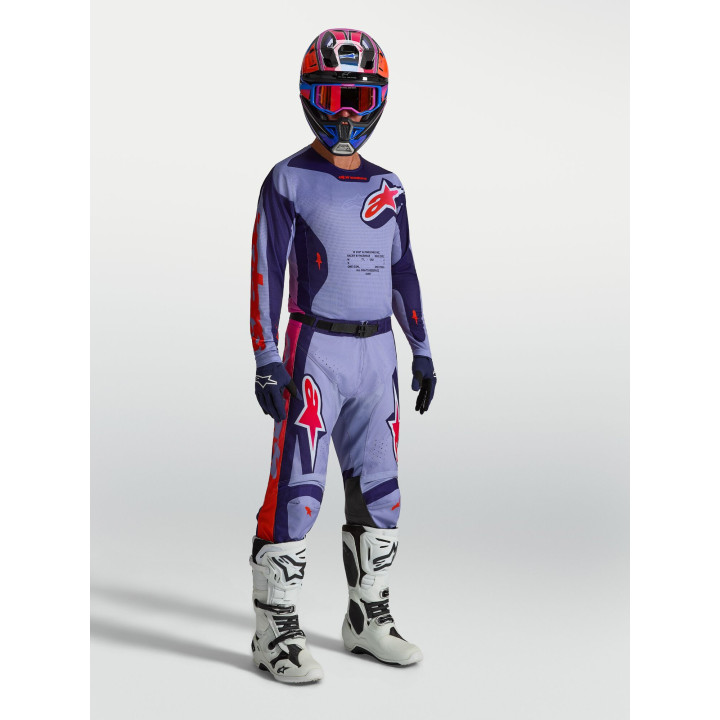 Tenue Alpinestars Racer Air Hunt violet/rose | Oxmoto