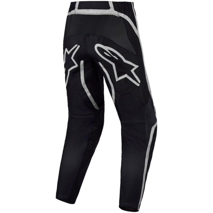 Tenue Alpinestars Fluid Apex V2 noir/argent | Oxmoto