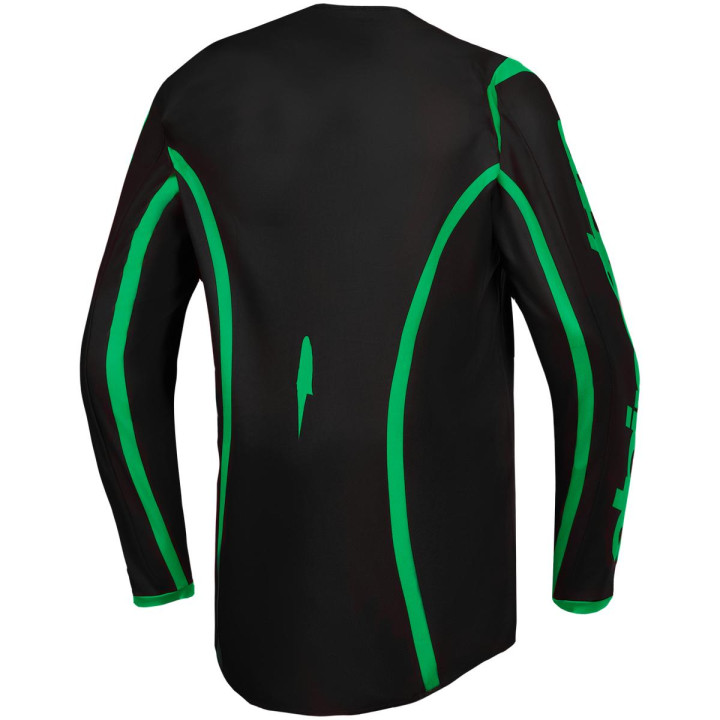 Tenue Alpinestars Fluid Apex V2 noir/vert | Oxmoto