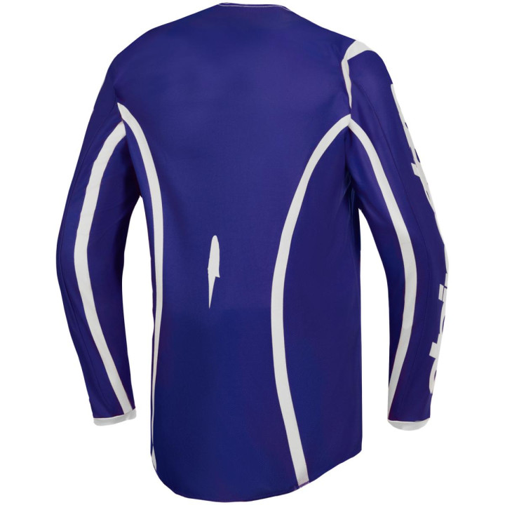 Tenue Alpinestars Fluid Apex V2 bleu/blanc | Oxmoto