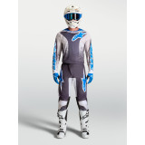 Tenue Alpinestars Fluid Drag gris/bleu | Oxmoto