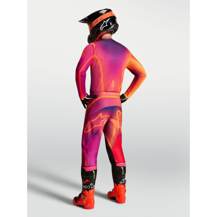Tenue Alpinestars Fluid Kepler orange | Oxmoto