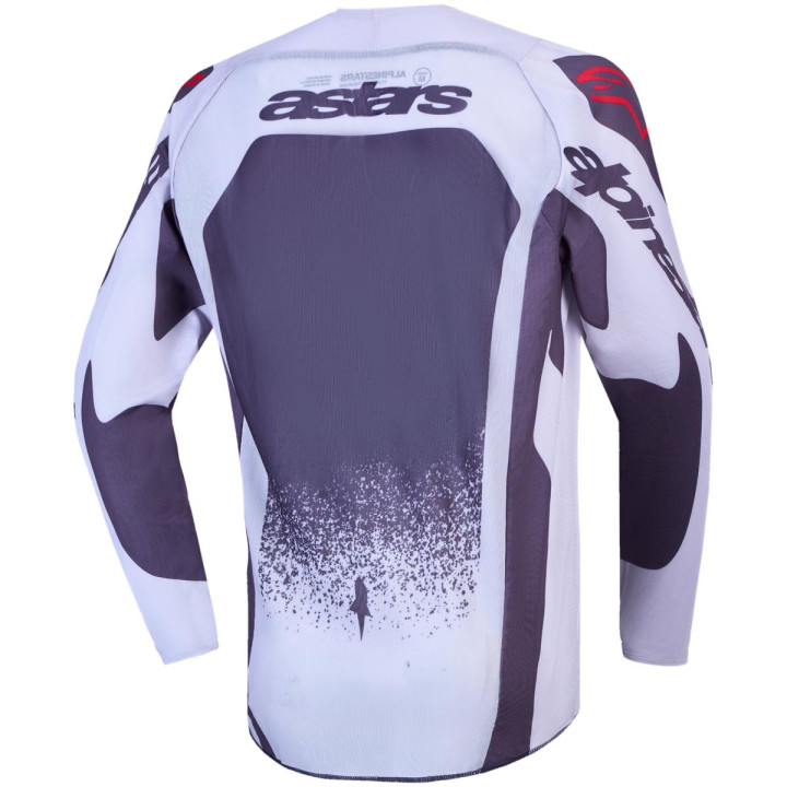 Tenue Alpinestars Enfant Supertech Swan gris | Oxmoto