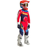 Tenue Alpinestars Enfant Supertech Dyna rouge/blanc | Oxmoto