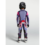 Tenue Alpinestars Enfant Supertech Dyna violet/rose | Oxmoto