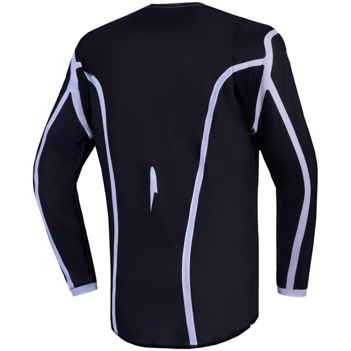 Tenue Alpinestars Enfant Fluid Apex V2 noir/argent | Oxmoto