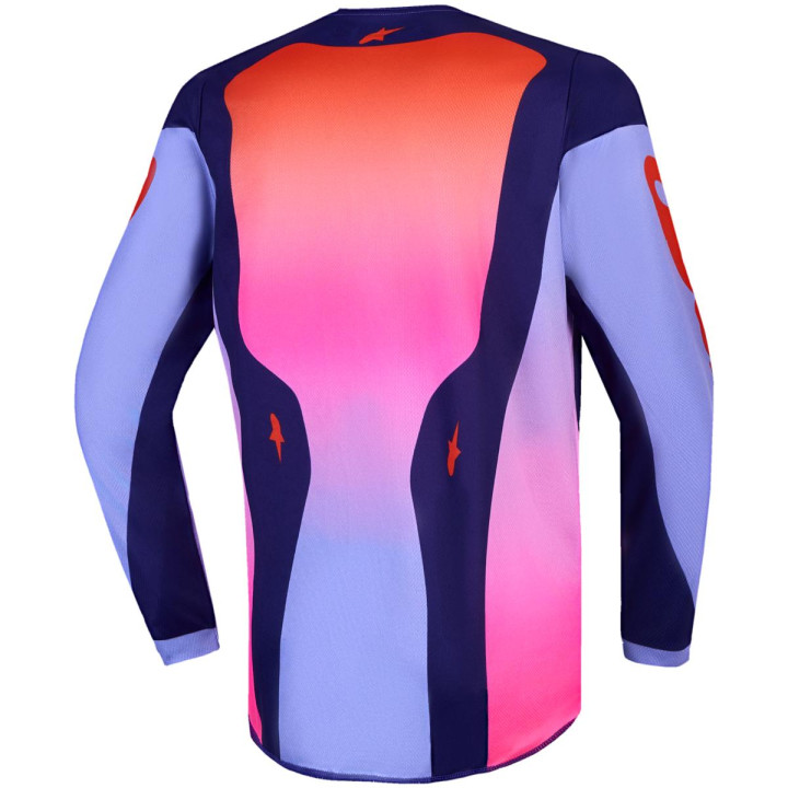 Tenue Alpinestars Enfant Fluid Hunt violet/rose | Oxmoto