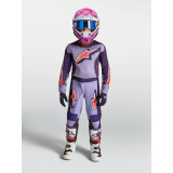Tenue Alpinestars Enfant Fluid Hunt violet/rose | Oxmoto