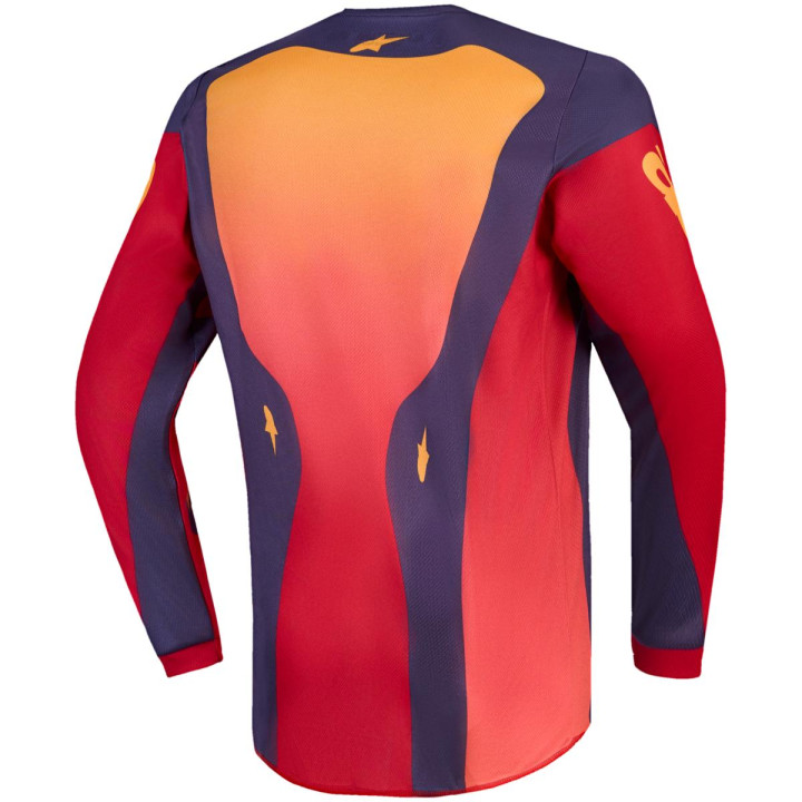 Tenue Alpinestars Enfant Fluid Hunt rouge/gris | Oxmoto