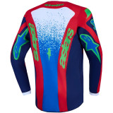Tenue Alpinestars Enfant Fluid Drag bleu/rouge | Oxmoto