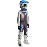 Tenue Alpinestars Enfant Fluid Drag gris/bleu | Oxmoto