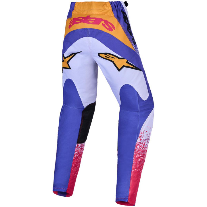 Tenue Alpinestars Enfant Fluid Drag blanc/bleu | Oxmoto