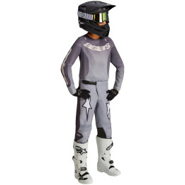 Tenue Alpinestars Enfant Fluid Amber gris | Oxmoto