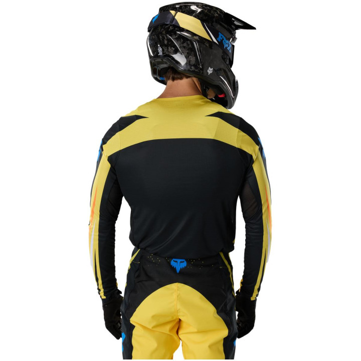 Tenue FOX Flexair Arc jaune | Oxmoto