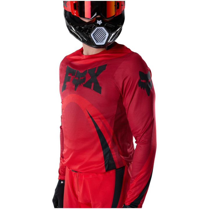 Tenue FOX Flexair Arc rouge | Oxmoto