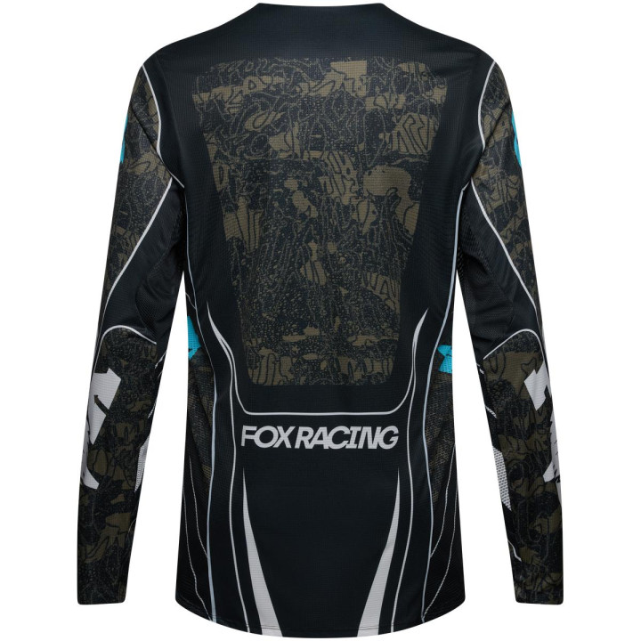 Tenue FOX Flexair Apex noir | Oxmoto