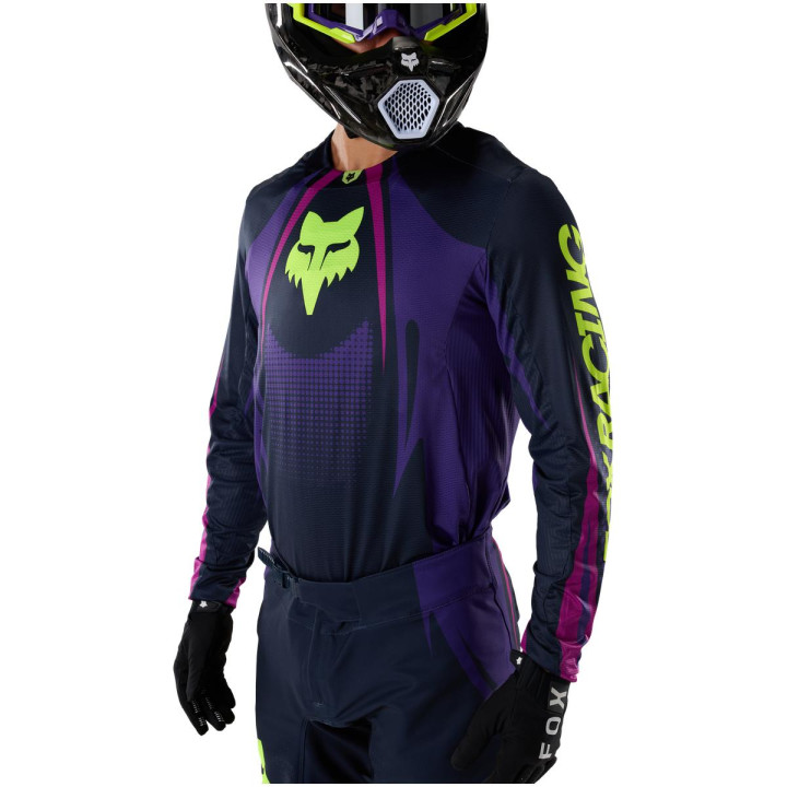 Tenue FOX 360 Temper violet | Oxmoto