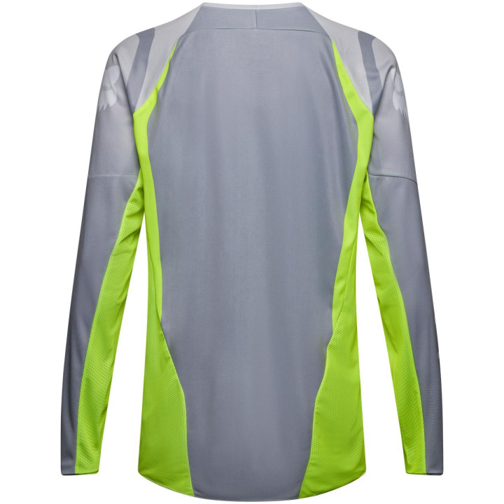 Tenue FOX 180 Frame gris/jaune | Oxmoto