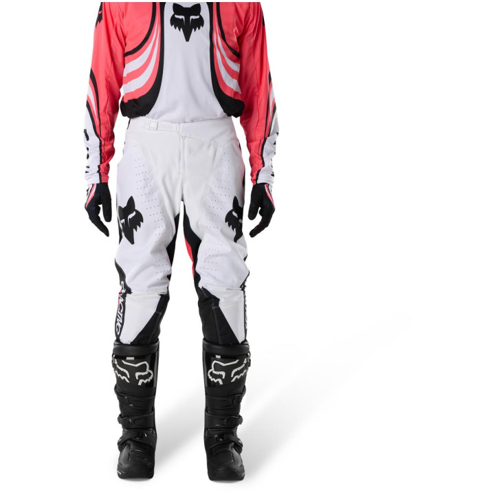 Tenue FOX 180 Draft blanc | Oxmoto