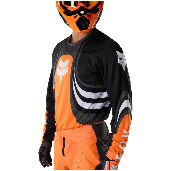 Tenue FOX 180 Draft orange | Oxmoto