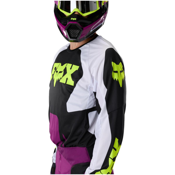 Tenue FOX 180 Raid violet | Oxmoto