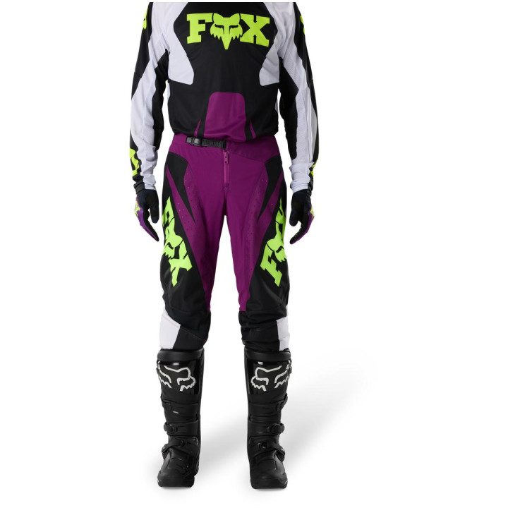 Tenue FOX 180 Raid violet | Oxmoto