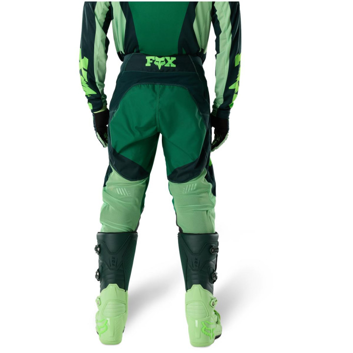 Tenue FOX 180 Raid vert | Oxmoto