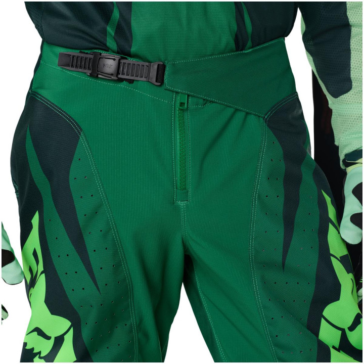 Tenue FOX 180 Raid vert | Oxmoto