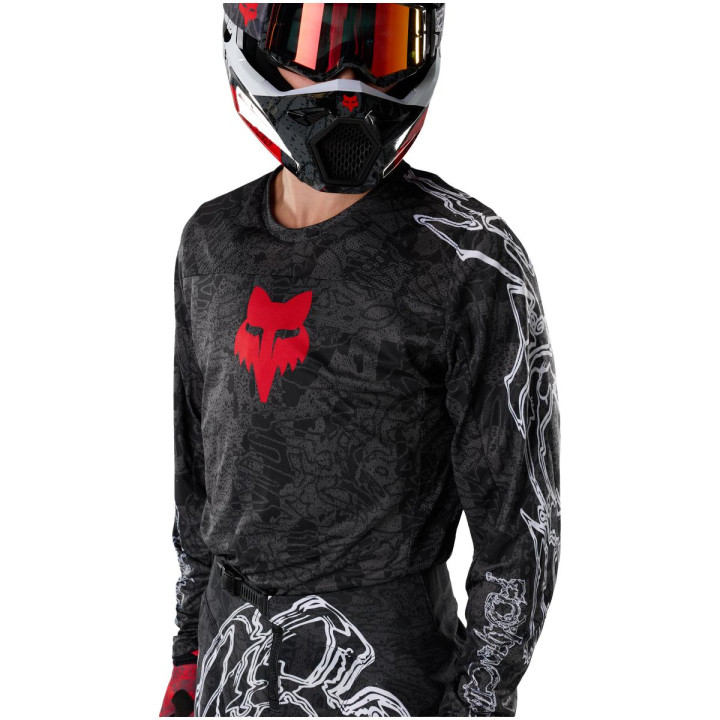 Tenue FOX 180 Abyss noir | Oxmoto