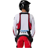 Tenue FOX 180 Honda blanc/rouge | Oxmoto